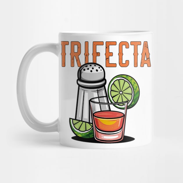 TRIFECTA - TEQUILA, SALT AND LIME by Intellectual Badass